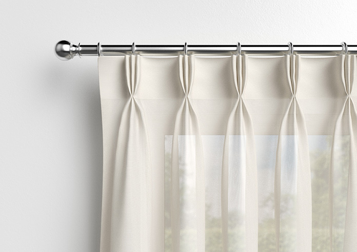 Pavia Voile, Cream Breeze - Made to Measure Curtains - Image 12